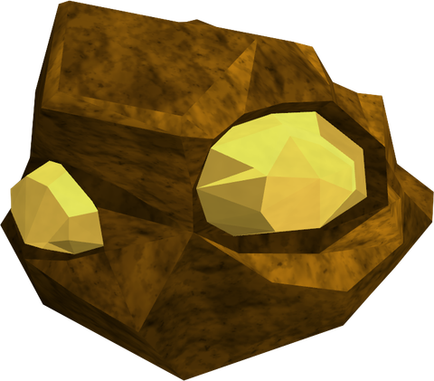 Gold rock